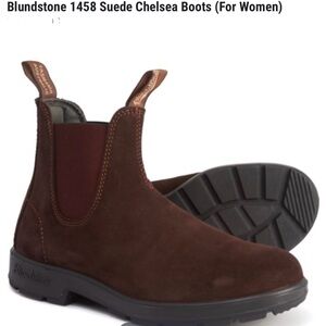 Blundstone 1458 Suede leather Chelsea boot